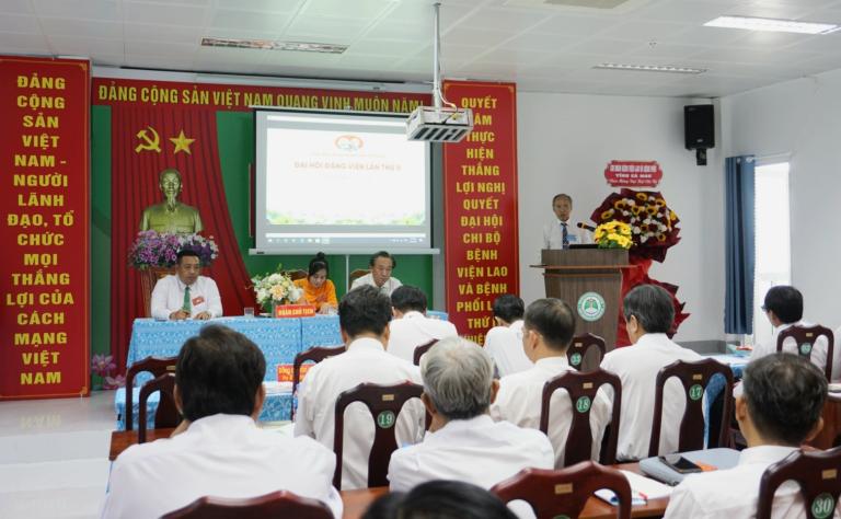 Đại hội Đảng viên Chi bộ Bệnh viện Lao và Bệnh phổi tỉnh Cà Mau lần thứ II, nhiệm kỳ 2025–2027
