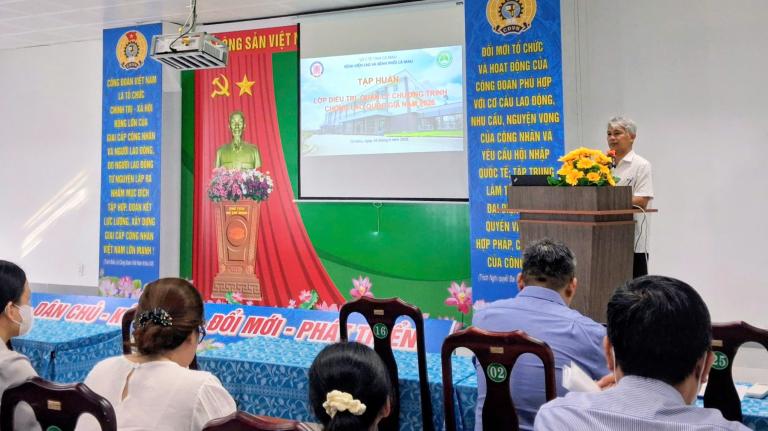 TỔ CHỨC LỚP TẬP HUẤN CHƯƠNG TRÌNH CHỐNG LAO NĂM 2026